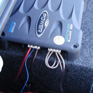 Bridged the amp With some help:)
