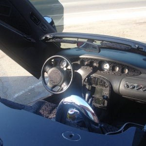 actual custom interior.