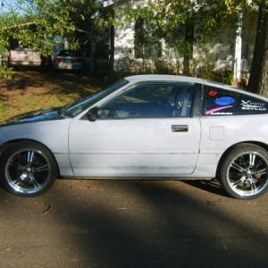 My 89 Honda CRX....