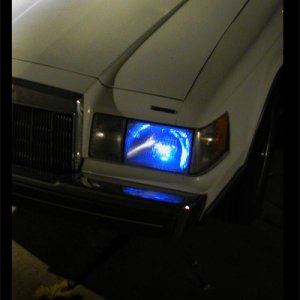 Strobe in the headlight