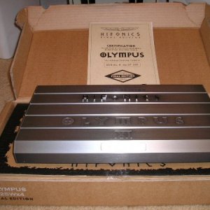 Hifonics Olympus Amplifier