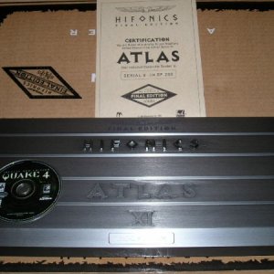 Hifonics Atlas Amplifier