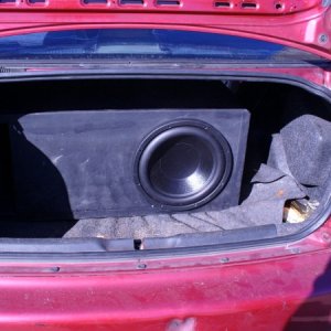 MK5 12inch Sub Slot ported box