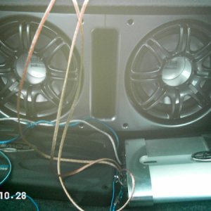 My 12" Polks and my 2 amps