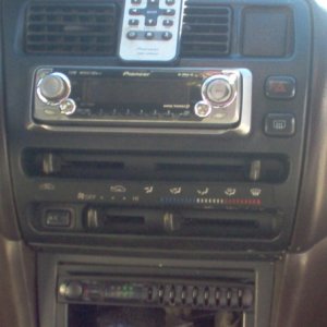 STEREO PIONNER AND ECU.