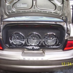 Three 12's With Spinning Grilles