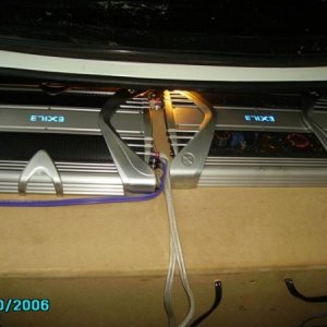 Pair Exile x2400.1's strapped...