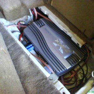 Amp under Floor