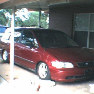Honda Odyssey layed out
