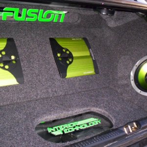 WIFES TRUNK INSTALL