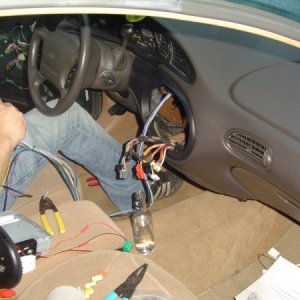 Wiring Mess Up Front