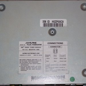 XM Module Back