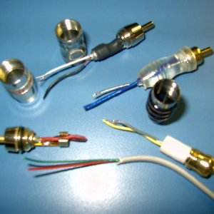 RCA wire size