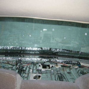 Civic Rear deck Dynamat install