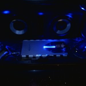 Night pic of my trunk just befor upgrade