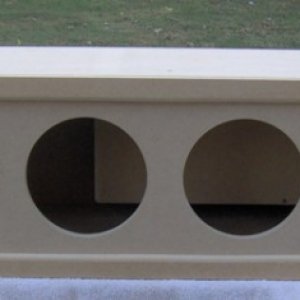 Finished with trim panel