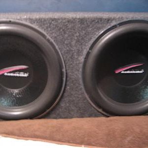 2 15" subs