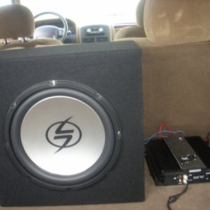 Sub and amp combo