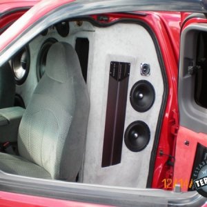 Big Red rear doors open