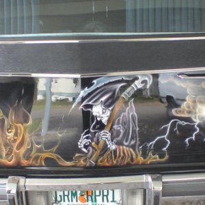 Back of my hearse