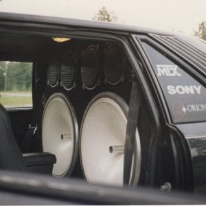 24" Subwoofers in my Stang