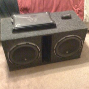 12" W6's and kicker 1000.1