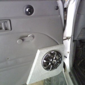 MDF Spacers for front door.