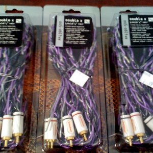 3 Rockford 16.4' RCA cables