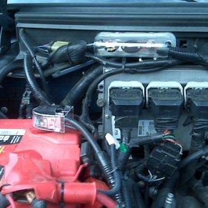 Battery and Fuseholder