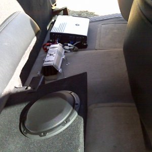 Rear seat view of Gear