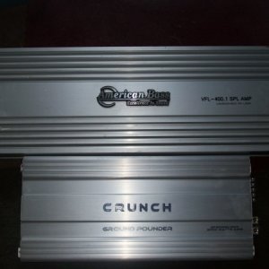 american bass 400.1- crunch pro 3000