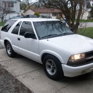 Side of my 99 blazer