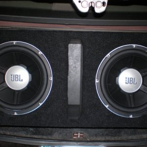 2 12" JBL GTO single 4 ohm