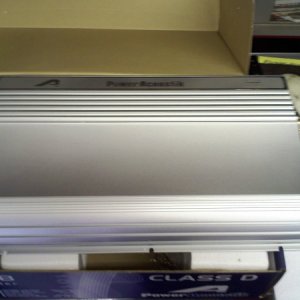 my new amp. gona end up with 2 of em stacked. a300db power acoustik