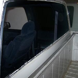 Rear window back in... Better #'s I HOPE!