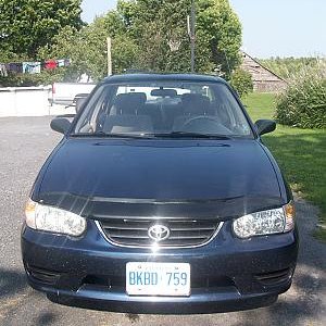 My 2002 Toyota Corolla stock