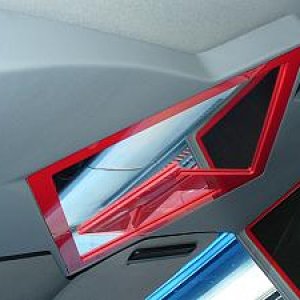 Custom Overhead Console with 10in Monitor