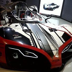 indonesia's alpine electrical demo car.