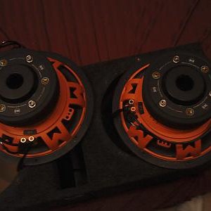 my 2 12 inch mojos and my saz 3000d