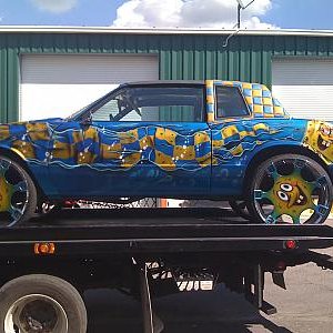 Black Ops Auto Works donk fully Glassed out