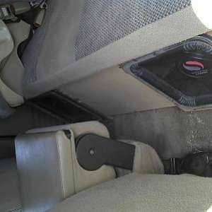 2 l7 under seat finally finished box n got everthing hooked up and sealed.