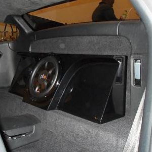 Defiant Audio, Fully custom fit Fiberglass sub box for Lamborghini, http://www.defiantaudiollc.com