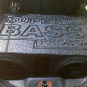 2 12 inch Quantum QACW12D4 in Super Bass Pro Box