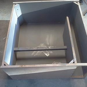Inside shot of enclosure for four 12s