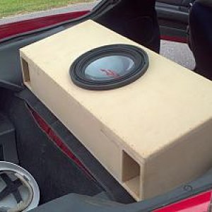 Alpine Type R 12 Dual Ported box