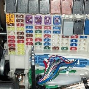 2009 HONDA FIT MUGEN FUSE BOX