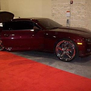 NFL player Brandon Meriweather's Camaro SS at sbn 2012