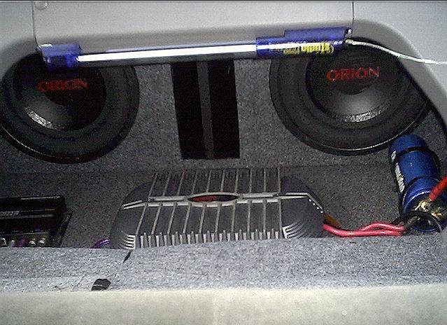 2 12's, amp, Epic, and Cap