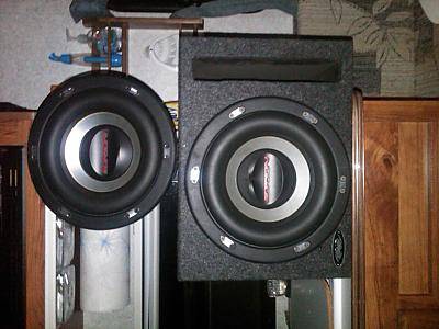 2 brand new 10" orion H2 dual 2ohm subwwofers