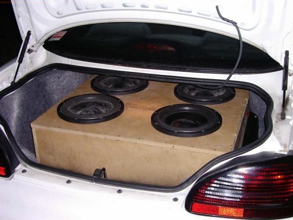 4 12s in trunk